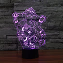 3D Ganesh RGB LED night light
