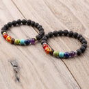 7 Chakra Diffuser Armbånd