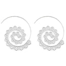 Bohemian Spiral Hippie Earrings