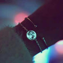 Glow In The Dark Måne Armbånd