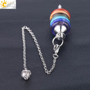 Zeven Chakra's pendel ketting - De spirituele levensgids