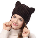 Kattenoor muts