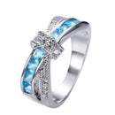 Criss Cross Krystalring