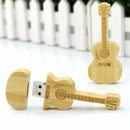 Wooden Guitar USB Flash Drive