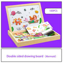 Drawing &amp; Puzzle - Educational Magnetic Board