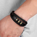 Stylish Genuine Leather Bracelets For Men 