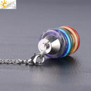 Zeven Chakra's pendel ketting - De spirituele levensgids