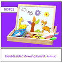 Drawing &amp; Puzzle - Educational Magnetic Board