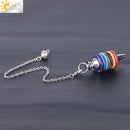 Zeven Chakra's pendel ketting - De spirituele levensgids