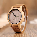 Houten horloge