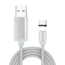 iGlow Glødende LED Magnetisk 3-i-1 USB Opladerkabel