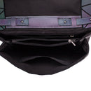 Geometrisk Lysende Crossbody Taske