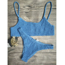 Bikiniset met plooien