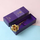 24K Folie Forgyldt Guld Rose