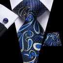 Hi-Tie | Sæt med slips i silke og paisley