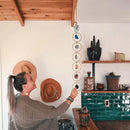 7 Chakra Ædelsten Vægdekoration