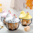 Ceramic Egg Storage Basket