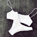 Bikiniset met plooien