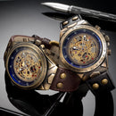 Steampunk Vintage Skelet Horloge