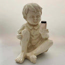 Children with Sun Flares Garden Statues