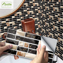 Waterdichte 3D Tegelstickers (9 stuks)