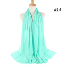 Chiffon Hijab Pandebånd