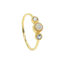 Månesten Perle Ring
