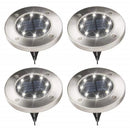 8 udendørs LED-solcellelamper