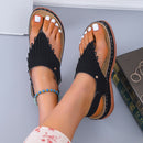 Strand Tassel Sandalen