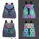 Luminous Geometric Backpack