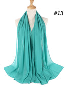 Chiffon Hijab Pandebånd