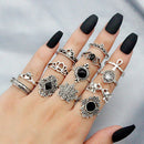 Bohemian Knuckle Ring Set