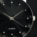 Quartz Herreur Læderrem