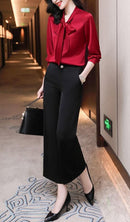 Vrouwen Fancy Blouse met Strik