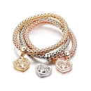 Livets Træ Armbånd (hjerteform)