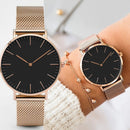 Luxe Quartz Polshorloge