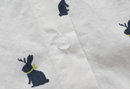 Bunny - Kjole-skjorten med kaninprint