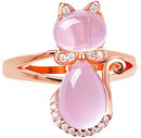Opaal Kat Ring