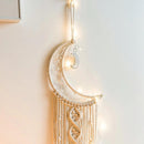 Crescent Luna Macrame Dromenvanger