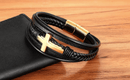 Faith Lære Kors Armbånd