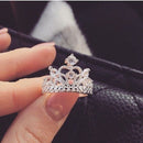 Krystal Krone Ringe