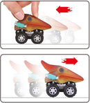 Pull Back Dinosaurus Mini Auto (6st)