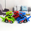Transformerende Dinosaur LED Bil