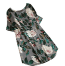 Floral Printed Short Sleeve Dress