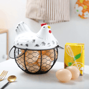 Ceramic Egg Storage Basket