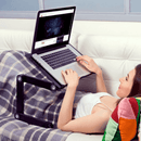 Ergonomisk justerbar laptopstander