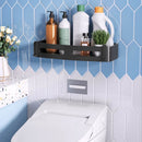 Silver shower basket