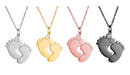 Custom Baby Voeten Halsband
