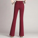 Slim Flared High Waist Pants