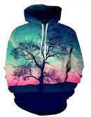 Realistic 3D Printed Fashionable Hoodies